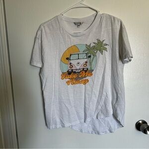 Women’s White Graphic T-Shirt